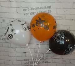 Гелеві кульки з малюнком "Хелоуін"