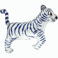 Фольгированный шар "Тигр Белый"